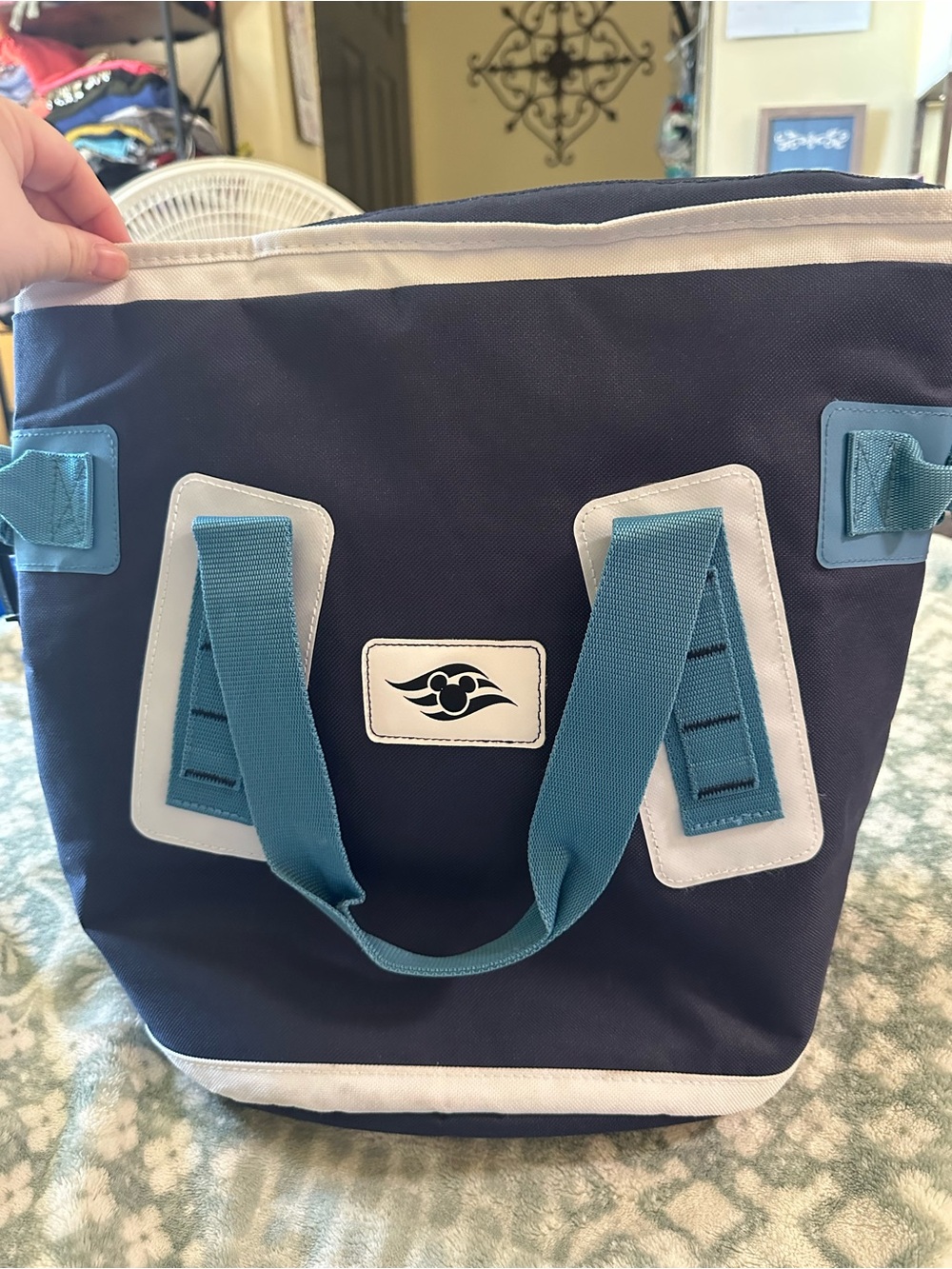 Disney Navy and Teal Women’s Tote Cooler